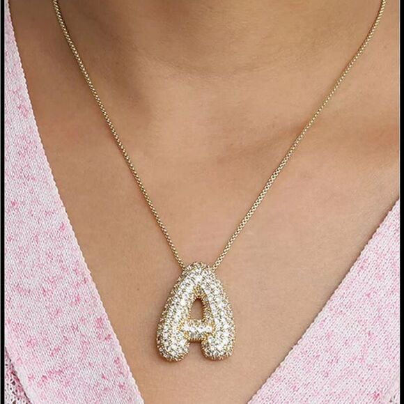 Anthropologie Jewelry - Letter A necklace A1032
